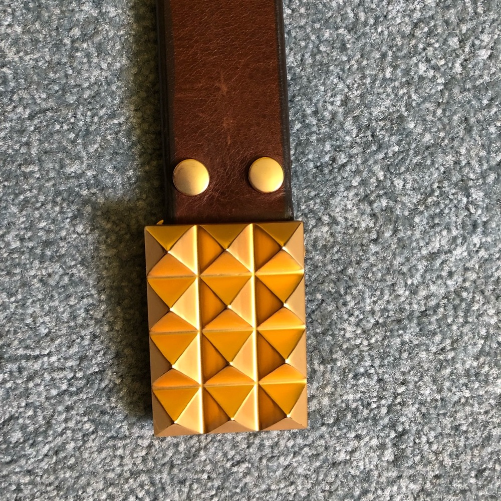 Rock & Republic studded leather belt